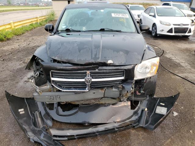 1B3CB3HA1AD647881 - 2010 DODGE CALIBER MAINSTREET BLACK photo 5