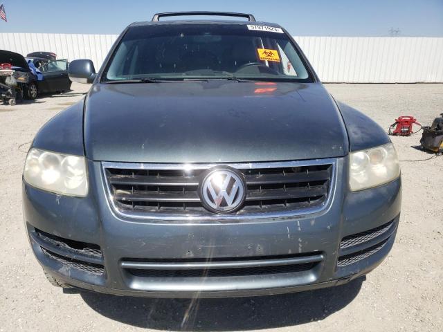 WVGBC77L84D073684 - 2004 VOLKSWAGEN TOUAREG 3.2 GRAY photo 5