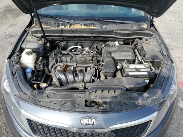 KNAGM4A76B5158335 - 2011 KIA OPTIMA LX GRAY photo 11