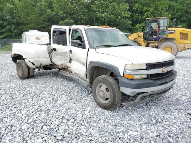 1GCJK33132F141634 - 2002 CHEVROLET SILVERADO K3500 WHITE photo 4