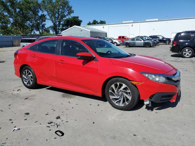 2HGFC2F70GH525830 - 2016 HONDA CIVIC EX RED photo 4