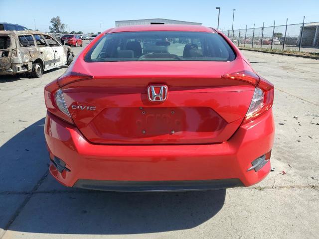 2HGFC2F70GH525830 - 2016 HONDA CIVIC EX RED photo 6