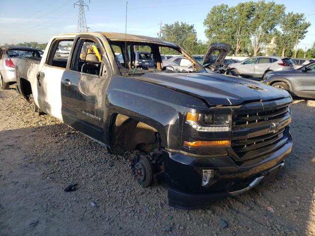 3GCUKREC2J6434954 - 2018 CHEVROLET SILVERADO BLACK photo 1