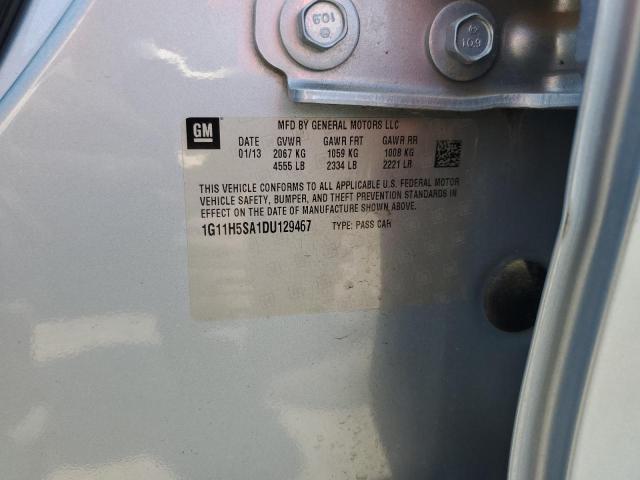 1G11H5SA1DU129467 - 2013 CHEVROLET MALIBU LTZ Turkuaz foto 12