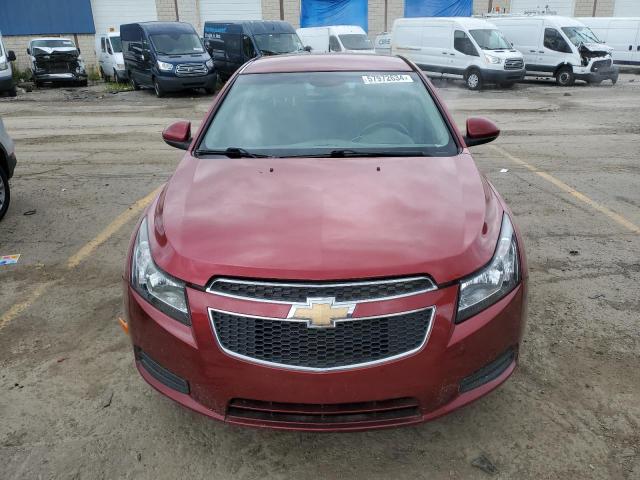 1G1PC5SB7E7318187 - 2014 CHEVROLET CRUZE LT RED photo 5