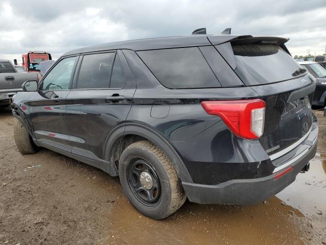1FM5K8AB1LGA84688 - 2020 FORD EXPLORER POLICE INTERCEPTOR BLACK photo 2