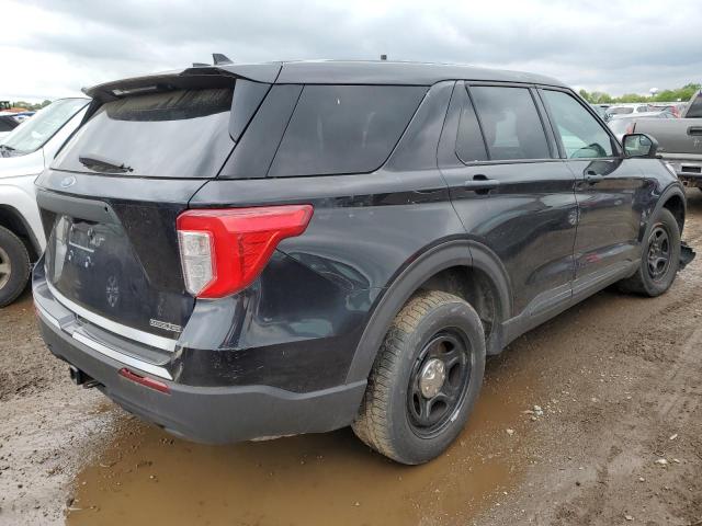 1FM5K8AB1LGA84688 - 2020 FORD EXPLORER POLICE INTERCEPTOR BLACK photo 3