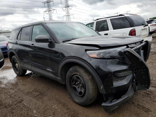 1FM5K8AB1LGA84688 - 2020 FORD EXPLORER POLICE INTERCEPTOR BLACK photo 4