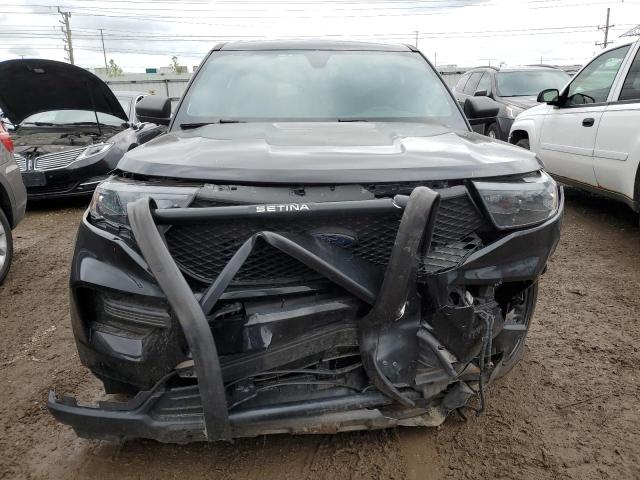 1FM5K8AB1LGA84688 - 2020 FORD EXPLORER POLICE INTERCEPTOR BLACK photo 5