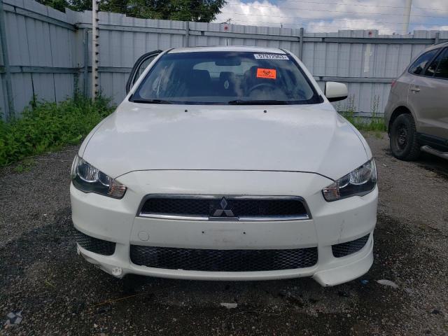 JA32X2HU3BU602487 - 2011 MITSUBISHI LANCER ES/ES SPORT WHITE photo 5