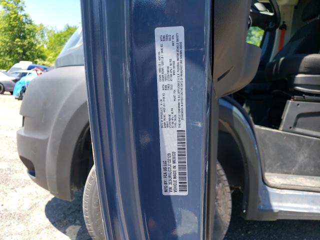 3C6URVJG2LE132129 - 2020 RAM PROMASTER 3500 HIGH ლურჯი ფოტო 13