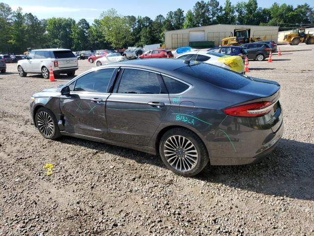 3FA6P0HD3HR392034 - 2017 FORD FUSION SE CHARCOAL photo 2