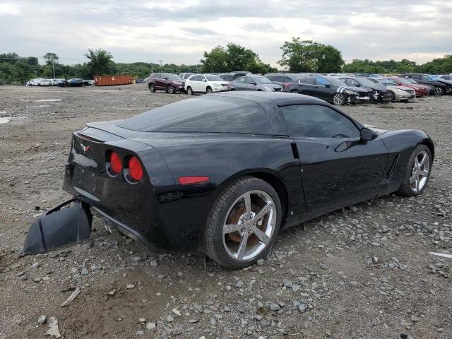 1G1YY25W895111148 - 2009 CHEVROLET CORVETTE BLACK photo 3