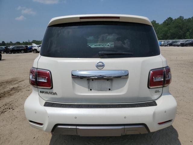 JN8AY2ND5K9085571 - 2019 NISSAN ARMADA SV WHITE photo 6