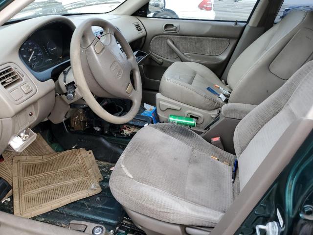 2HGEJ6615YH516157 - 2000 HONDA CIVIC BASE 绿色 照片 7