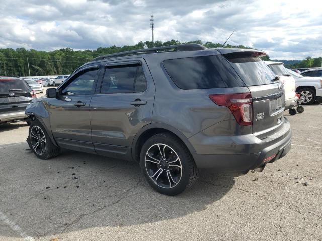1FM5K8GT0FGC14836 - 2015 FORD EXPLORER SPORT GRAY photo 2