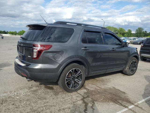 1FM5K8GT0FGC14836 - 2015 FORD EXPLORER SPORT GRAY photo 3
