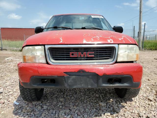 1GTCT19WXX8517318 - 1999 GMC SONOMA RED photo 5