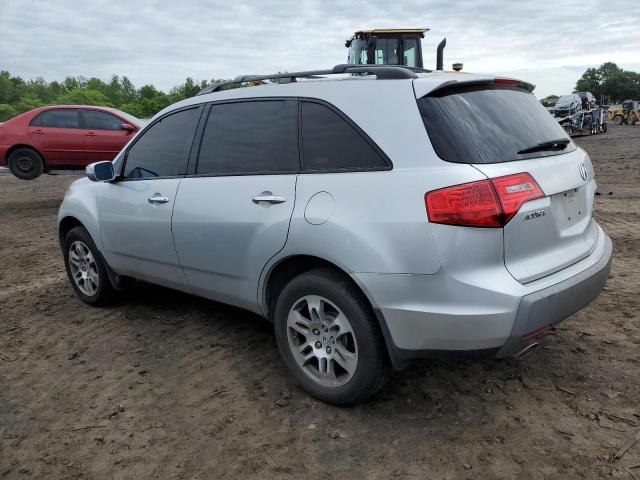 2HNYD28258H514193 - 2008 ACURA MDX SILVER photo 2