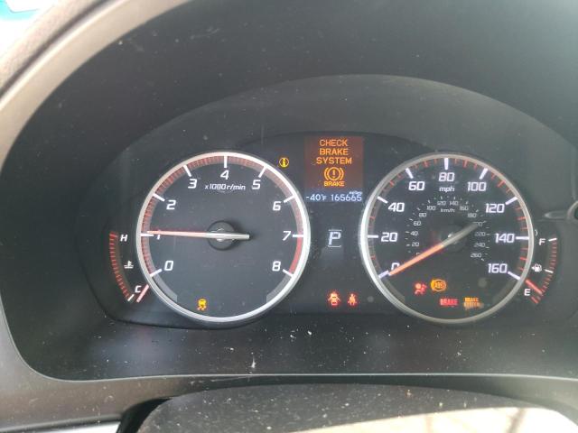 19UDE2F85GA000710 - 2016 ACURA ILX PREMIUM TECH GRAY photo 9