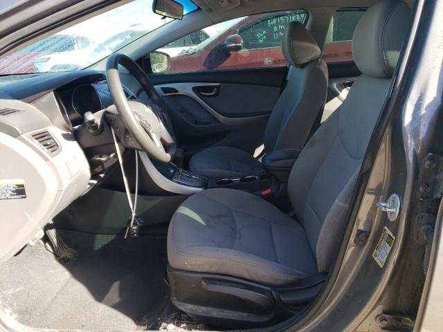 5NPDH4AE9DH400515 - 2013 HYUNDAI ELANTRA GLS SILVER photo 7