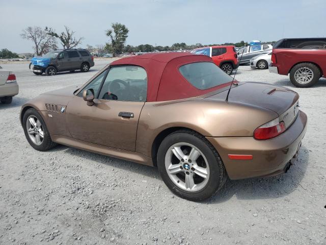 WBACN33441LK46402 - 2001 BMW Z3 2.5 TAN photo 2