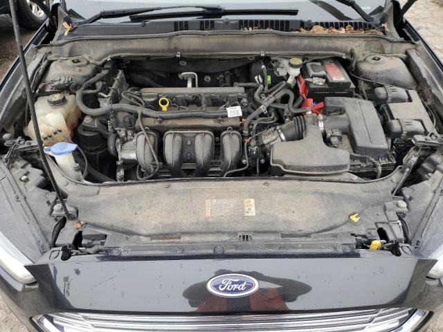 1FA6P0H70F5112211 - 2015 FORD FUSION SE BLACK photo 11