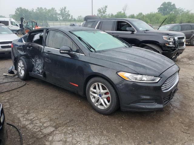 1FA6P0H70F5112211 - 2015 FORD FUSION SE BLACK photo 4