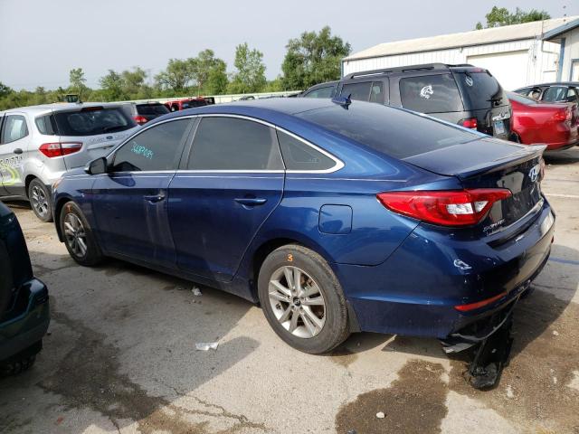 5NPE24AA2FH160679 - 2015 HYUNDAI SONATA ECO BLUE photo 2