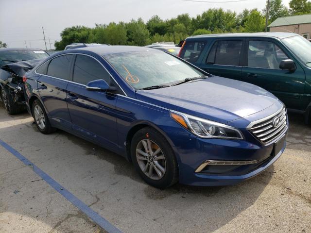 5NPE24AA2FH160679 - 2015 HYUNDAI SONATA ECO BLUE photo 4