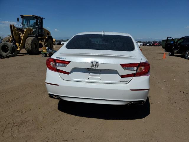 1HGCV1F34KA111817 - 2019 HONDA ACCORD SPORT WHITE photo 6