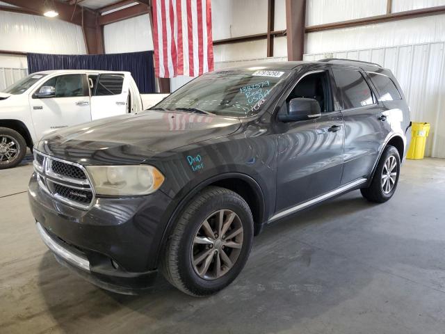 1D4RD4GG2BC725027 - 2011 DODGE DURANGO CREW CHARCOAL photo 1