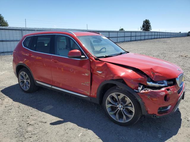 5UXWX9C56G0D79440 - 2016 BMW X3 XDRIVE28I RED photo 4