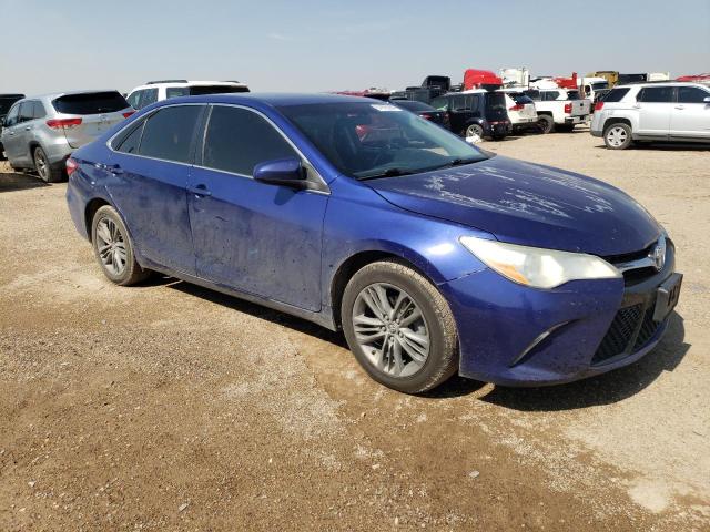 4T1BF1FK8GU526803 - 2016 TOYOTA CAMRY LE BLUE photo 4