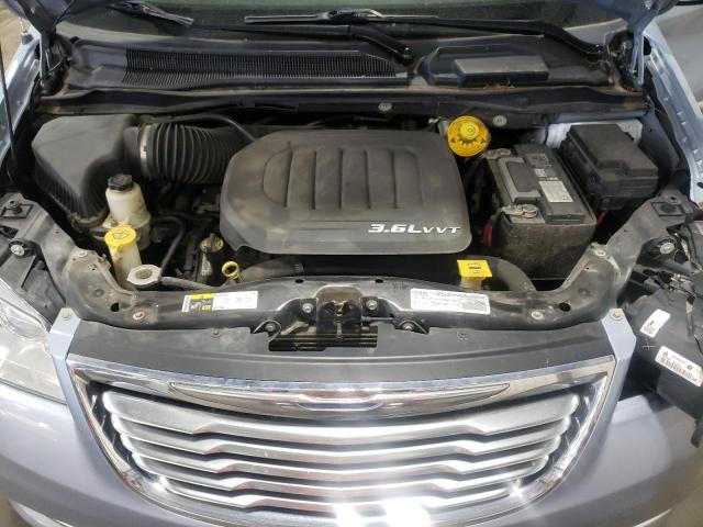 2C4RC1BG1GR221959 - 2016 CHRYSLER TOWN & COU TOURING BLUE photo 12