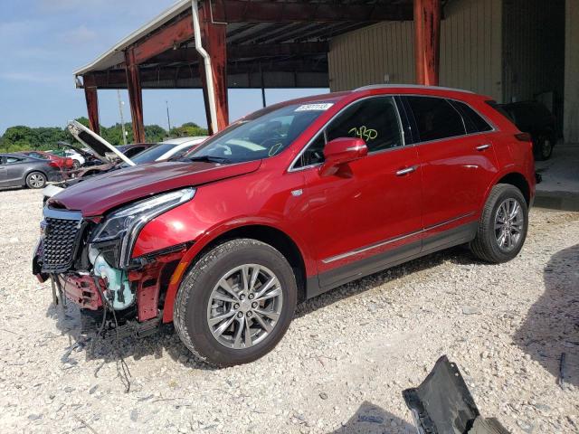 1GYKNCR4XNZ160112 - 2022 CADILLAC XT5 PREMIUM LUXURY RED photo 1