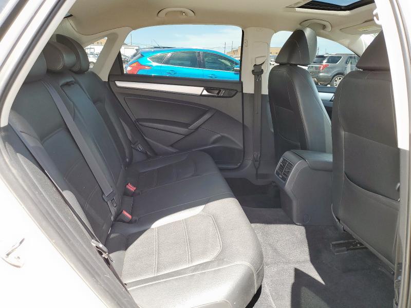 1VWBN7A35DC097371 - 2013 VOLKSWAGEN PASSAT SE WHITE photo 10
