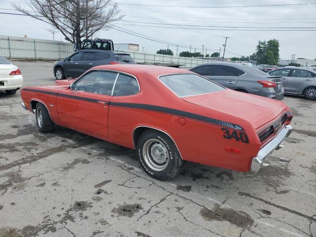 VL29C2B229997 - 1972 PLYMOUTH DUSTER RED photo 2
