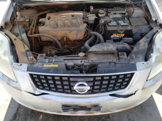 3N1AB61E98L620858 - 2008 NISSAN SENTRA 2.0 SILVER photo 11