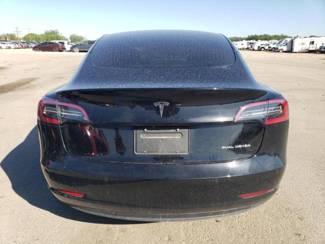 5YJ3E1EB6KF364653 - 2019 TESLA MODEL 3 BLACK photo 6