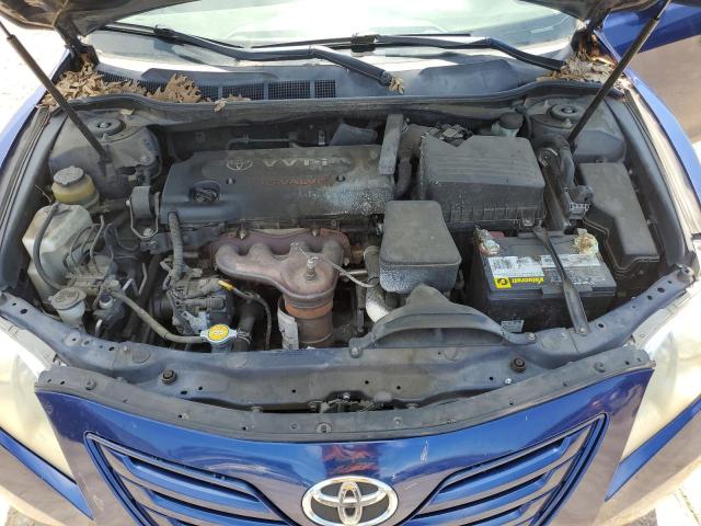 JTNBE46K573041786 - 2007 TOYOTA CAMRY CE BLUE photo 11