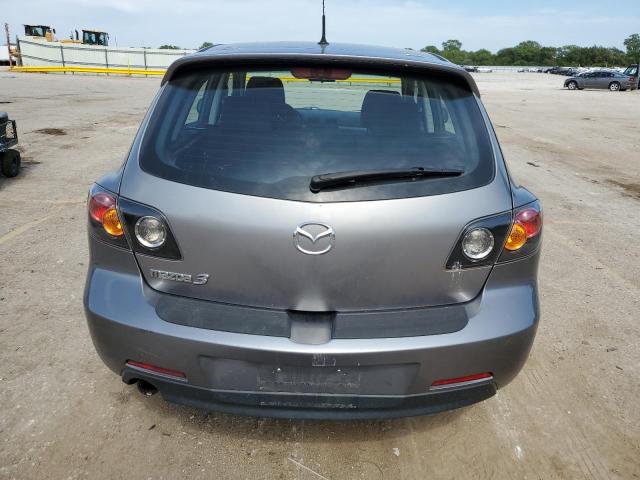 JM1BK143161444326 - 2006 MAZDA 3 HATCHBACK GRAY photo 6