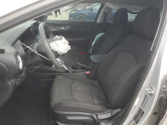 3KPF24AD1KE014576 - 2019 KIA FORTE FE SILVER photo 7