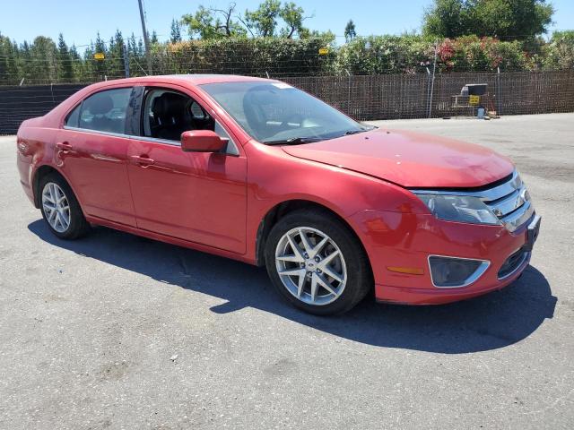 3FAHP0JG2BR245188 - 2011 FORD FUSION SEL BURGUNDY photo 4