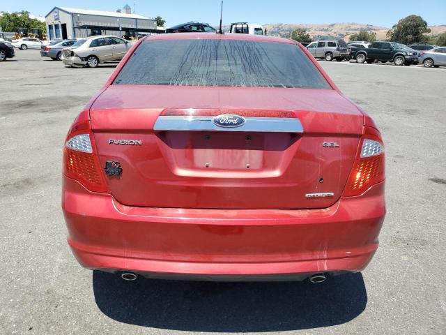 3FAHP0JG2BR245188 - 2011 FORD FUSION SEL BURGUNDY photo 6