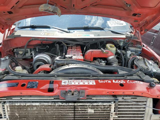 1B7MF3363WJ208166 - 1998 DODGE RAM 3500 RED photo 11