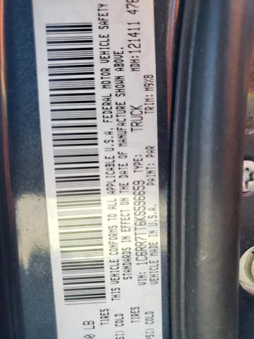 1C6RR7TT6KS596659 - 2019 RAM 1500 CLASS SLT 蓝色 照片 13