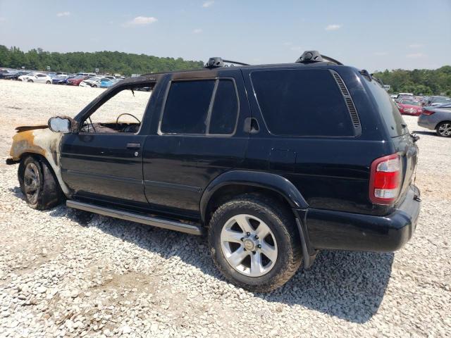 JN8DR09X82W663201 - 2002 NISSAN PATHFINDER LE BLACK photo 2