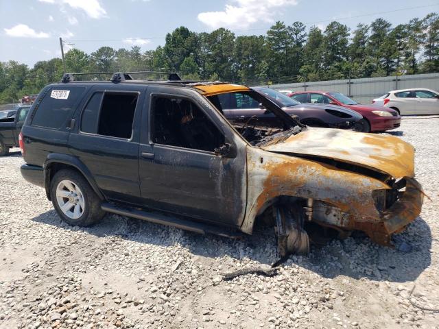 JN8DR09X82W663201 - 2002 NISSAN PATHFINDER LE BLACK photo 4