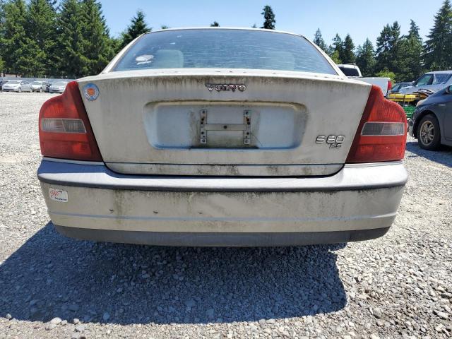 YV1TS94D0Y1141742 - 2000 VOLVO S80 SILVER photo 6